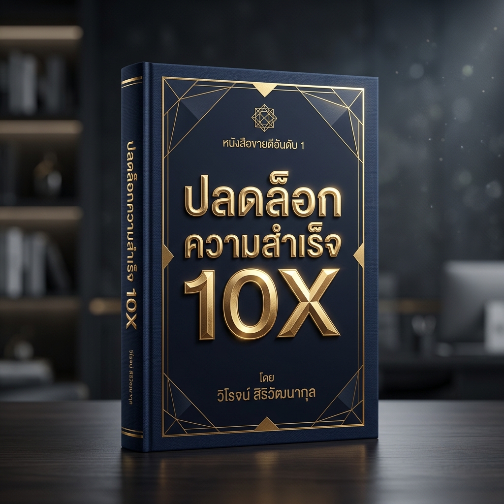 หนังสือ ปลดล็อกความสำเร็จ 10X Booknoun